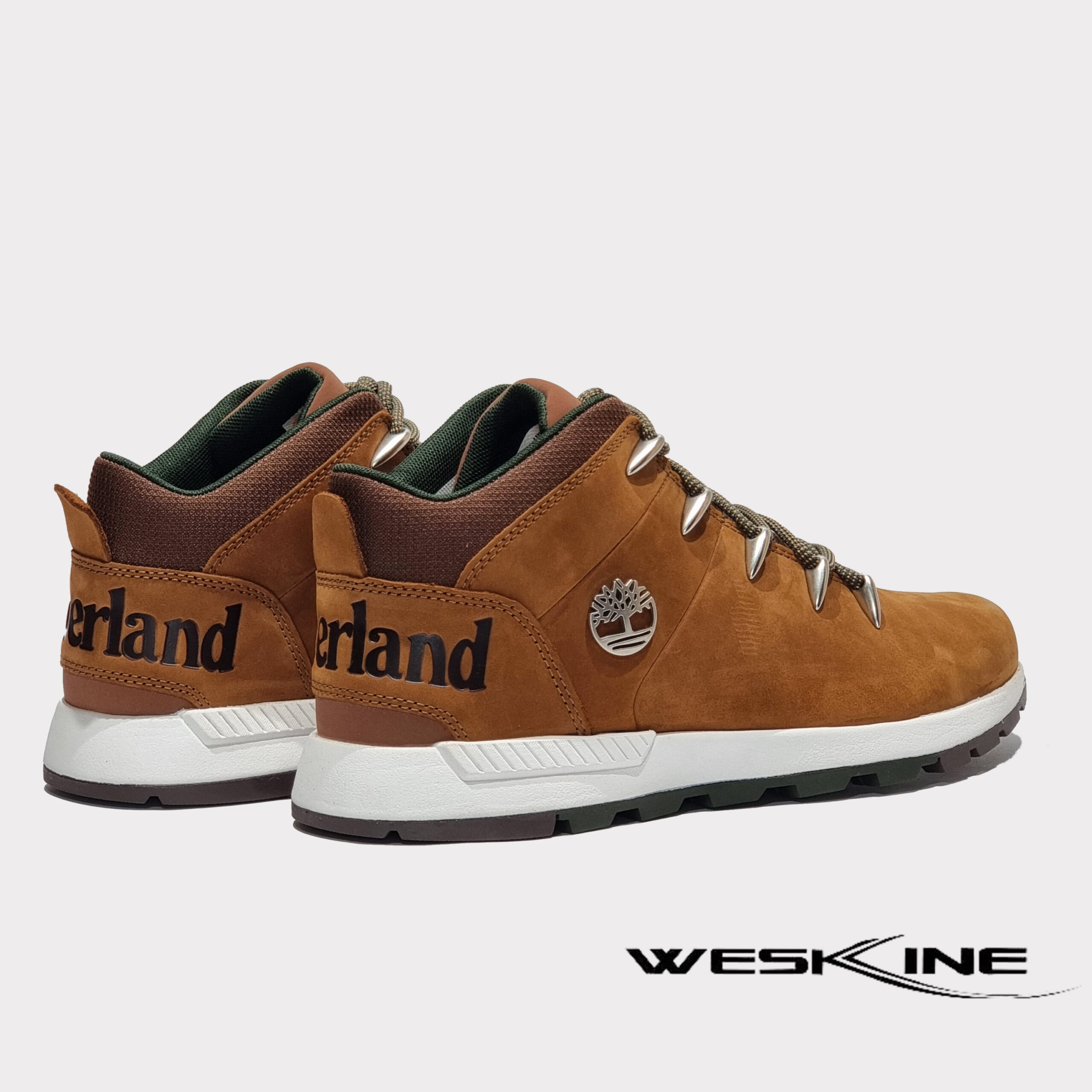 Timberland Euro Sprint Mid Hiker Rust Nubuck – Image 3