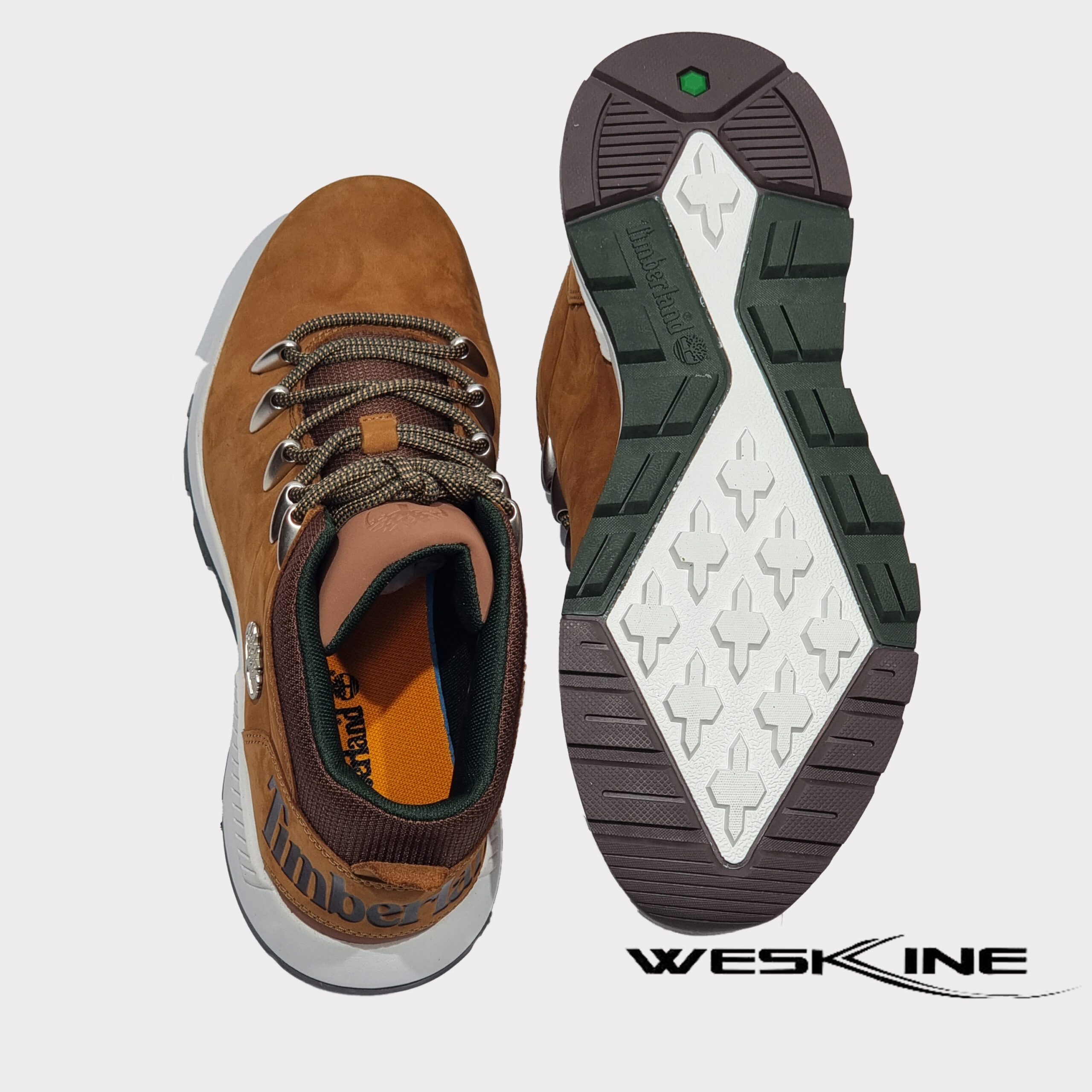 Timberland Euro Sprint Mid Hiker Rust Nubuck – Image 4