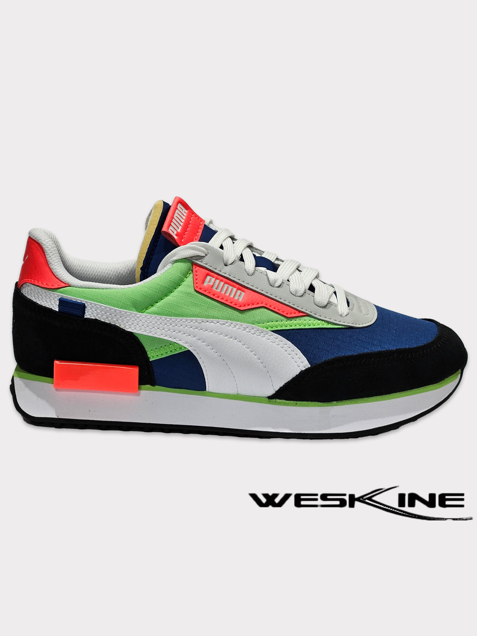 Chaussures Puma Future Rider Play On Ultra Orange Blanc