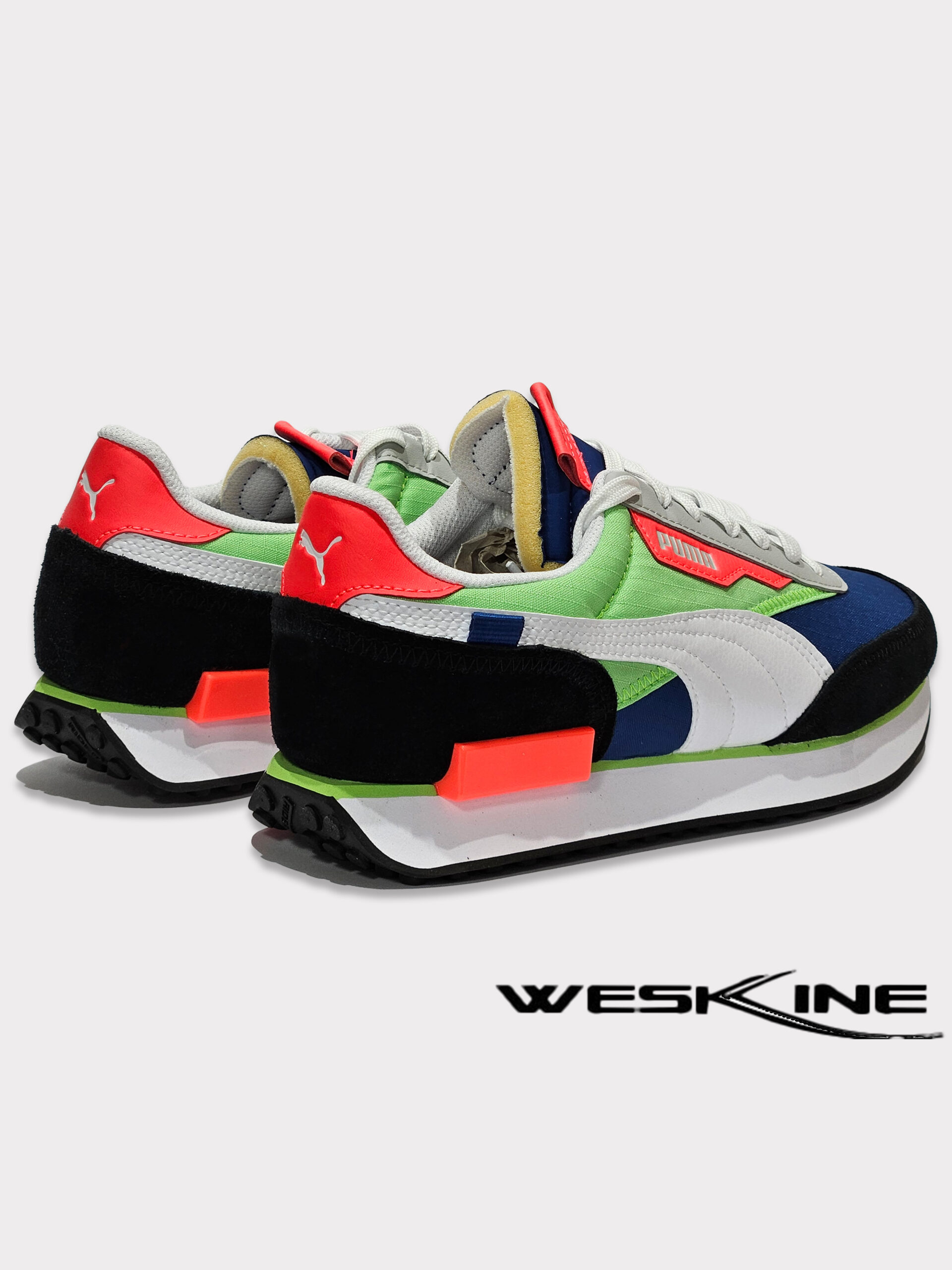 Puma Future Rider Play On - Ultra Orange/Blanc – Image 3