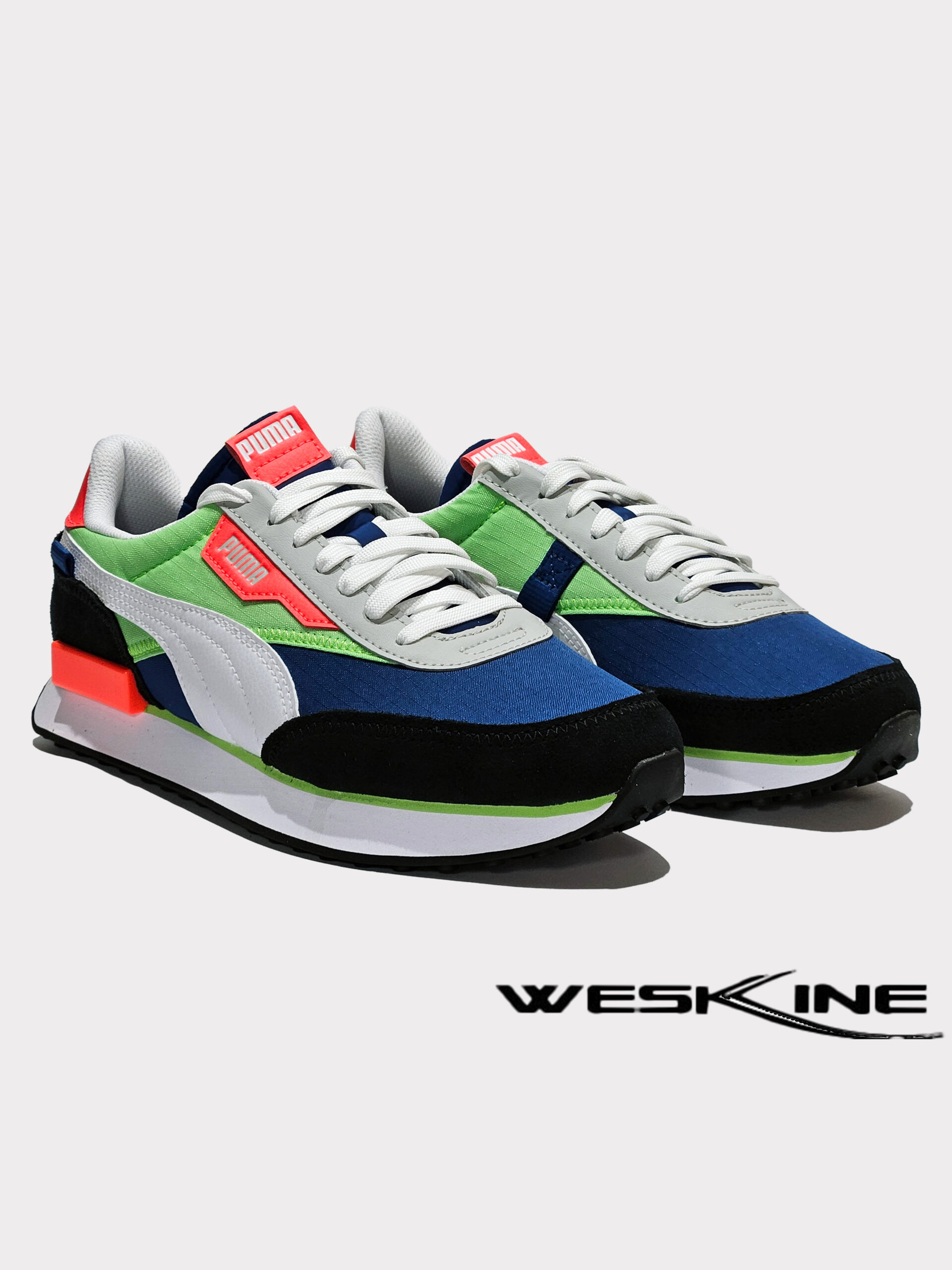 Puma Future Rider Play On - Ultra Orange/Blanc – Image 2