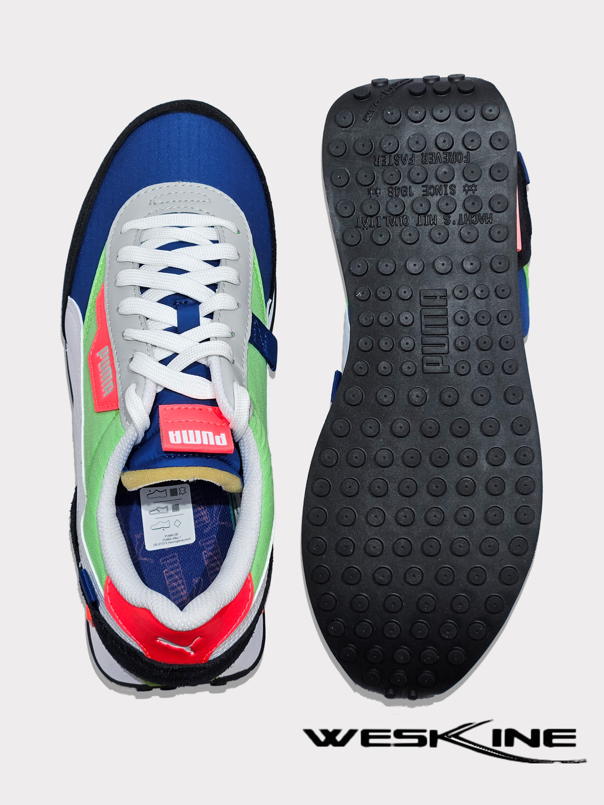 Puma Future Rider Play On - Ultra Orange/Blanc – Image 4