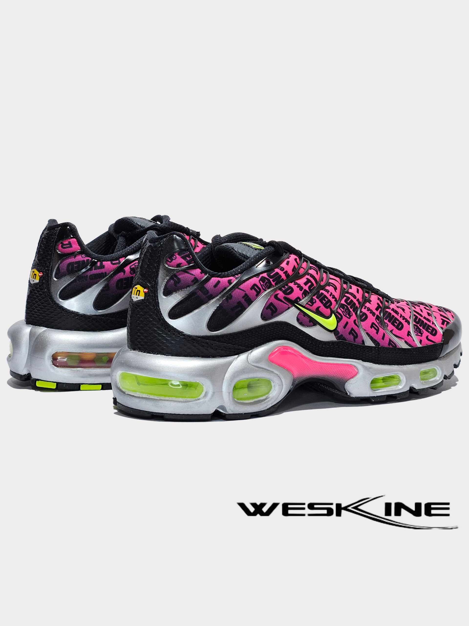 Nike Air Max Plus Mercurial XXV Noir/Hyper Rose/Volt – Image 3