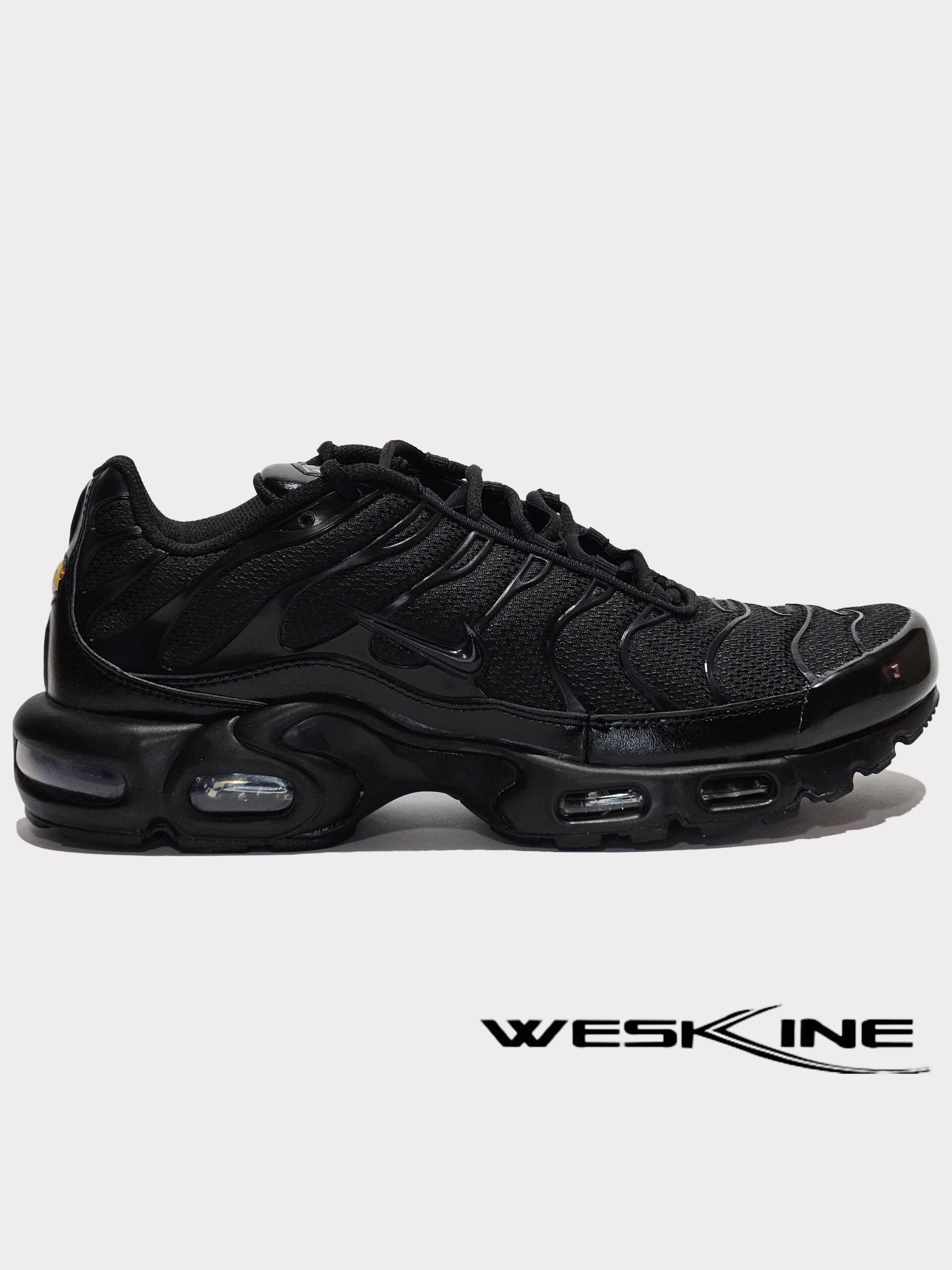 Baskets Nike Air Max Plus en Noir intégral