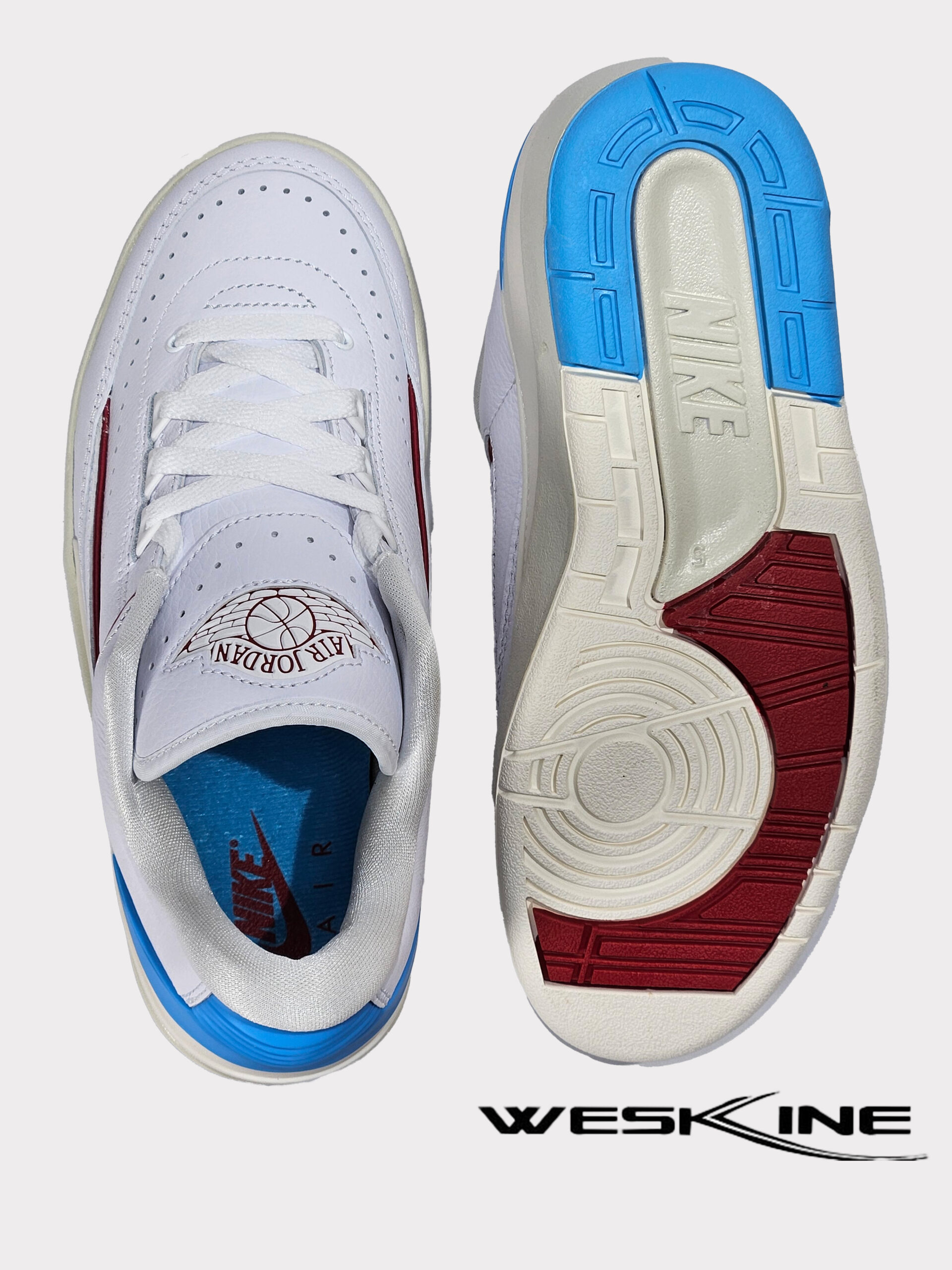 Air Jordan 2 Retro Low - White/Gym – Image 3