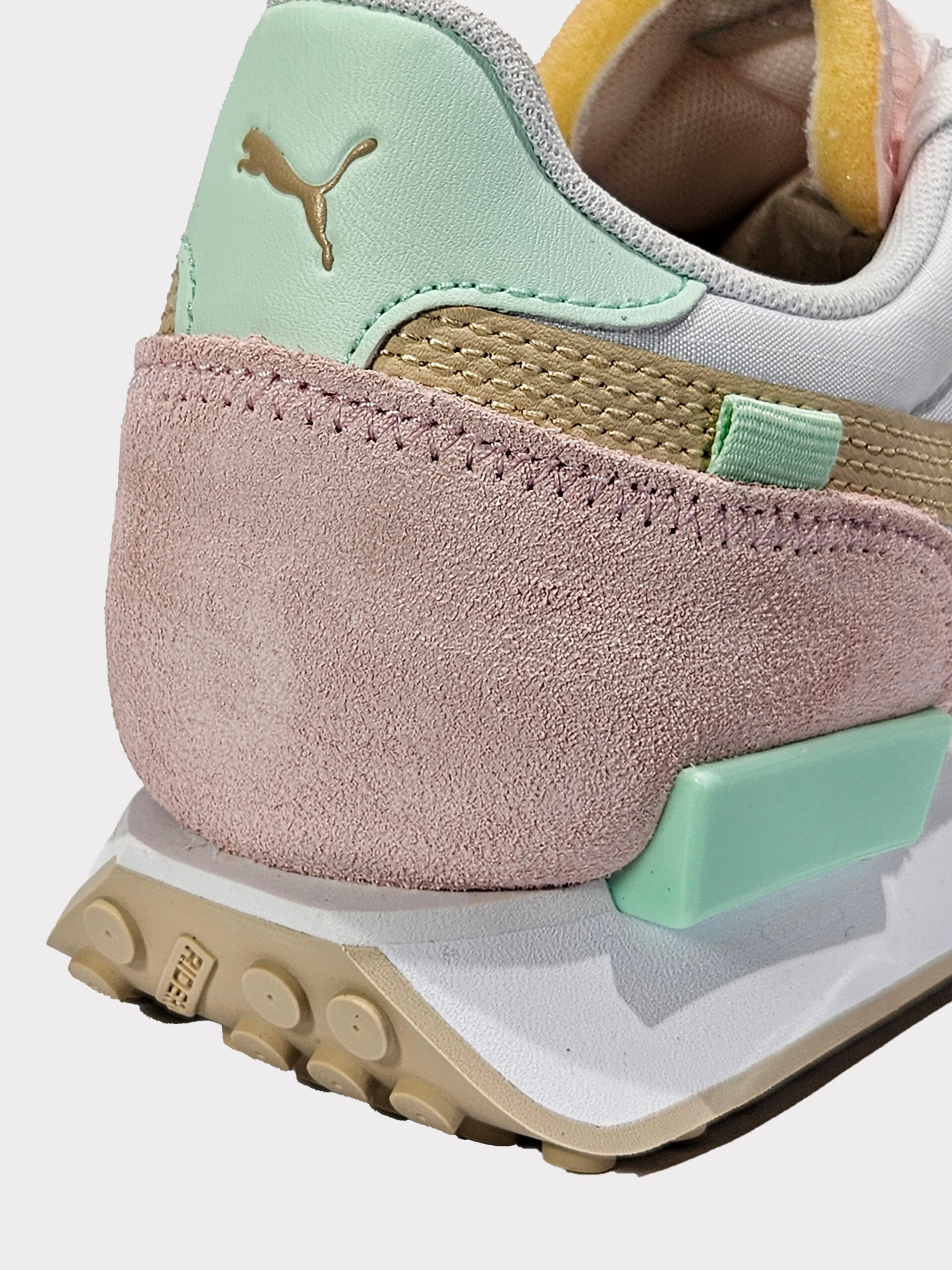 Baskets Future Rider Soft en Puma White-Rose Dust