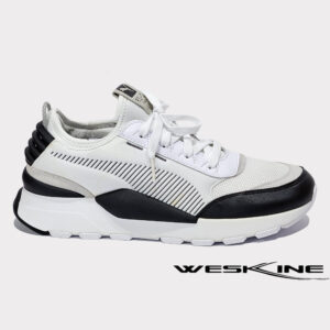 Puma RS-0 Core 369601 08, design épuré en noir et blanc