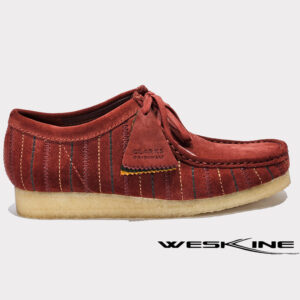 Clarks Wallabee 26174512 en daim bourgogne
