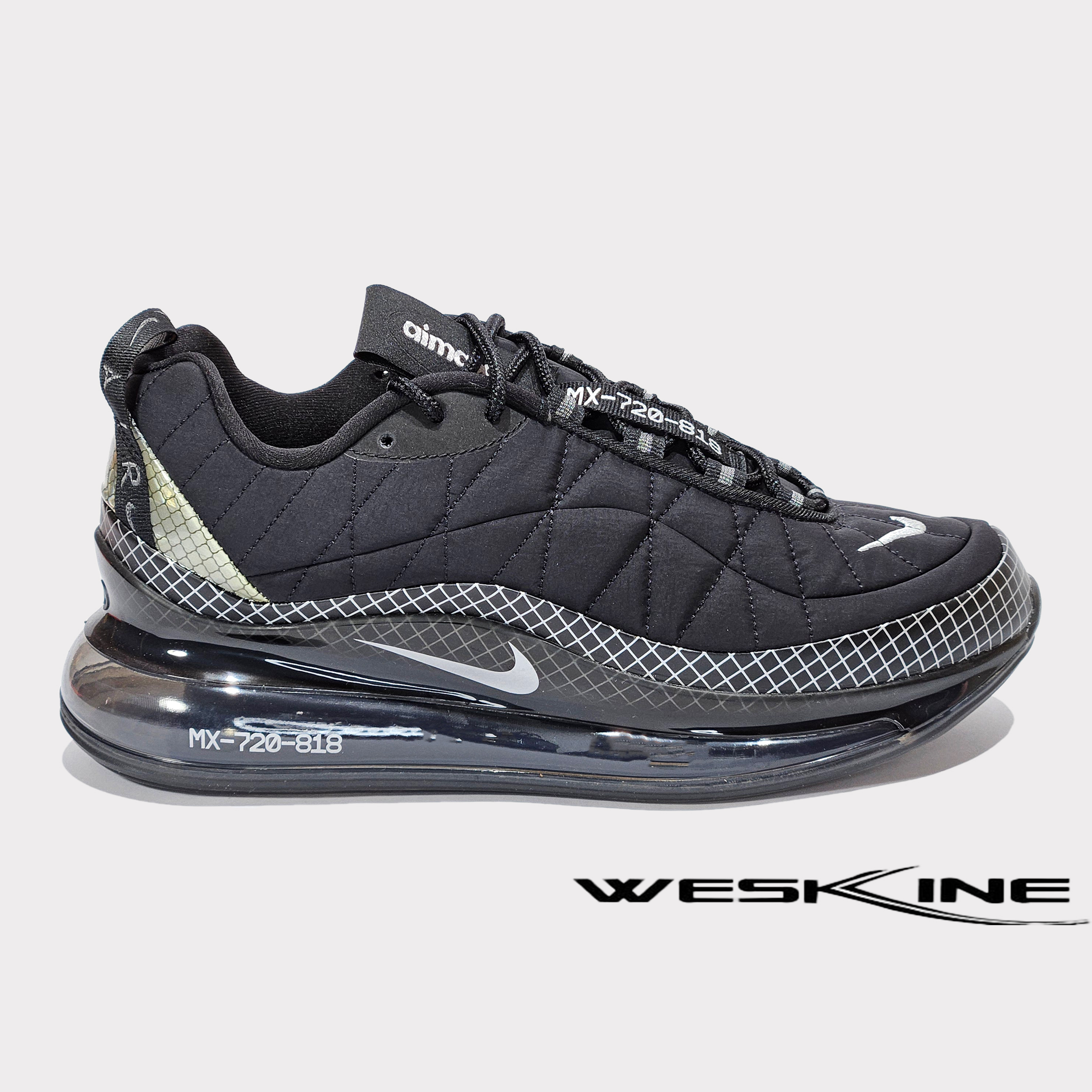 ike MX-720-818 CI3871 001, design futuriste en noir et gris