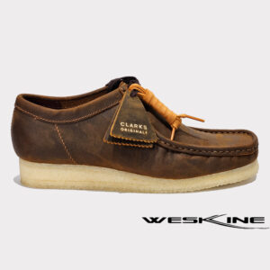 Clarks Wallabee 26156605, style iconique en daim