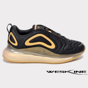 Style audacieux et confort suprême : Nike Air Max 720, référence CJ0585 002, en noir/gold
