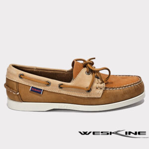 Sebago Portland Spinnaker NBK Wax 7002IC0 en nuances d'amande, orange et taupe